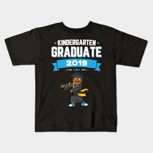 Flossing Kindergarten Graduate Class Of 2019 Boys Kids T-Shirt